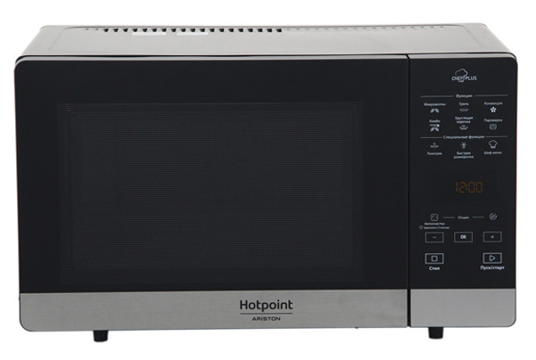 фото Микроволновая печь с грилем и конвекцией hotpoint-ariston mwha 27343 в black