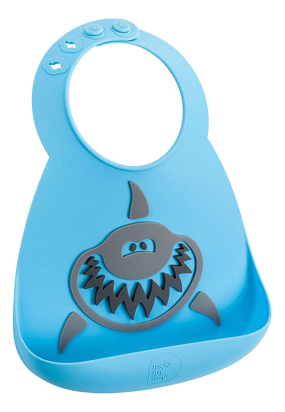 фото Нагрудник make my day baby bib shark