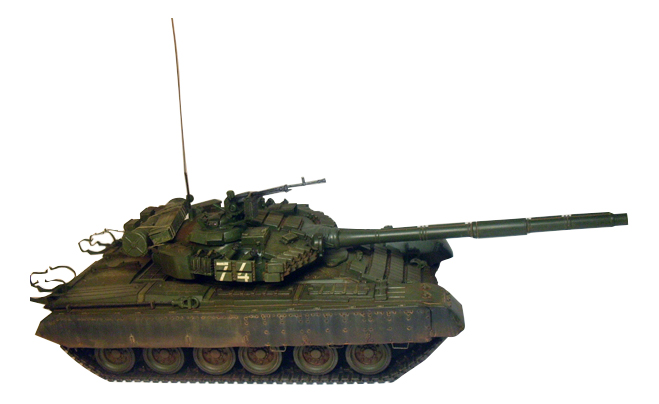 фото Модель для сборки zvezda танк т-80бв