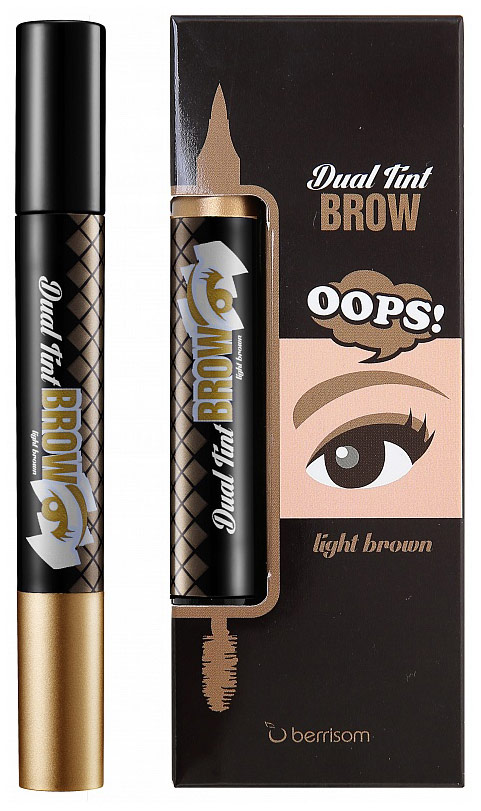 Тинт для бровей berrisom Oops! Dual Tint Brow 02 Light Brown