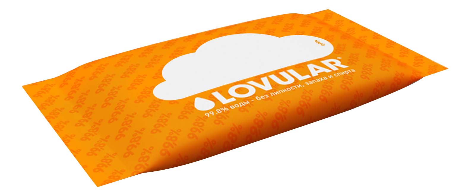 Детские влажные салфетки LOVULAR 10 шт. влажные салфетки lovular блок 10x8 шт