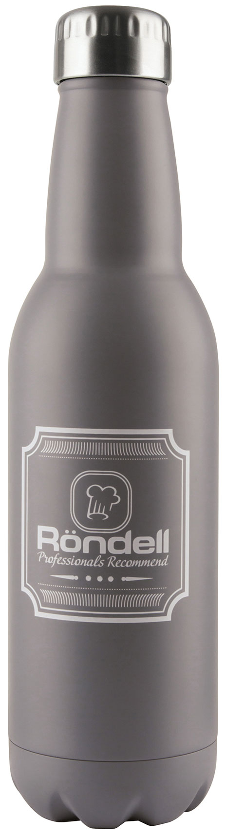 Термос Rondell Bottle Grey RDS-841 0,75 л серый