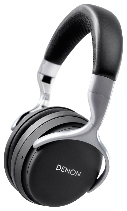 фото Беспроводные наушники denon ah-gc20 silver/black