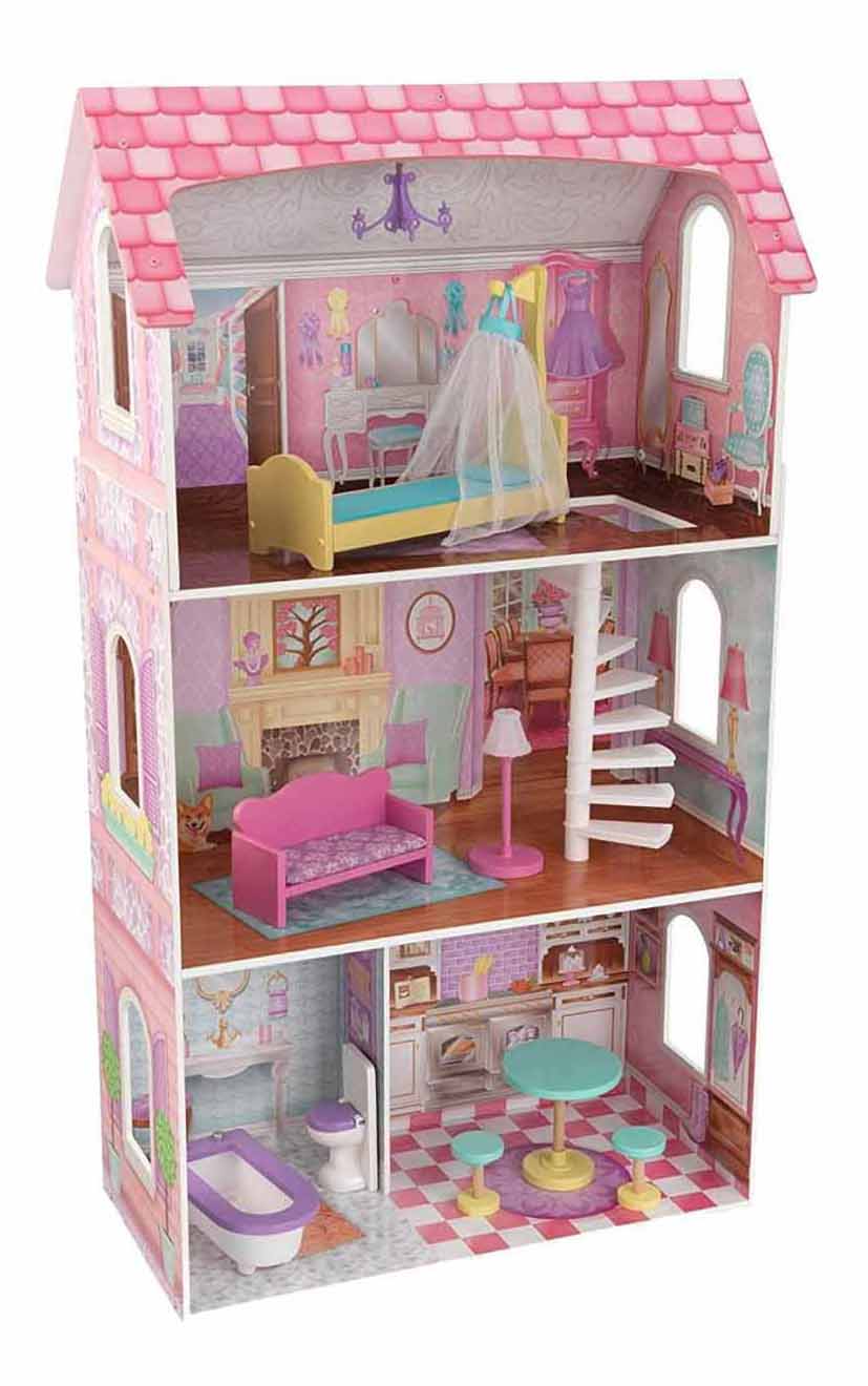 

Кукольный дом Barbie Kidkraft Пенелопа 65179_KE, Penelop Dollhouse