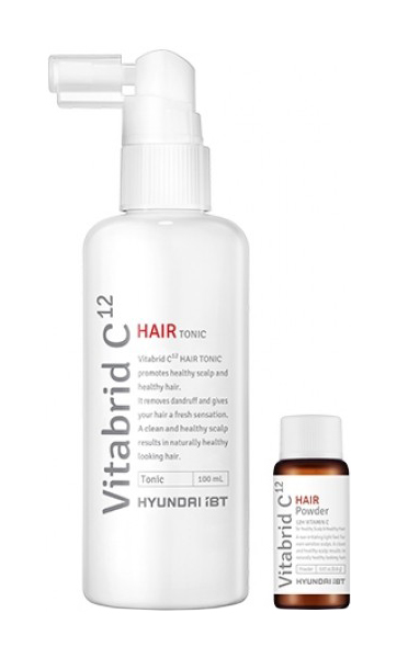 фото Спрей для волос vitabrid c12 hair tonic set scalp relief 100 мл + 0,8 г