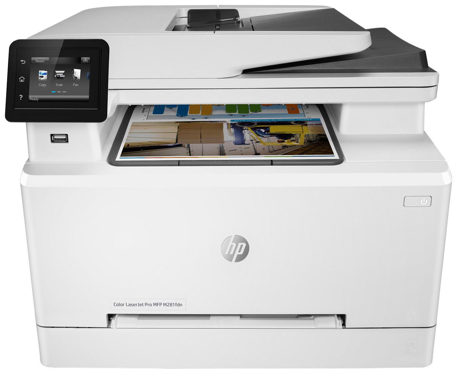 фото Лазерное мфу hp color laserjet pro m281fdn