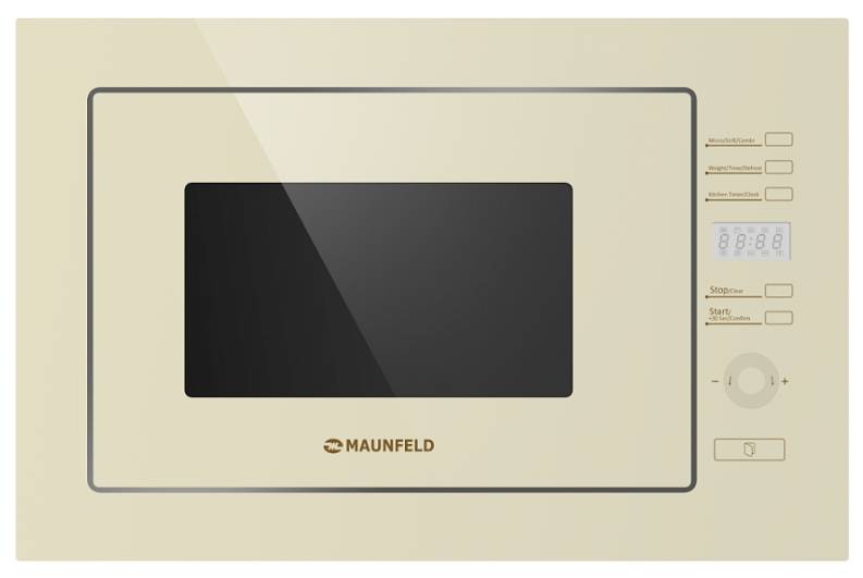 Встраиваемая микроволновая печь MAUNFELD MBMO.25.7GBG Ivory