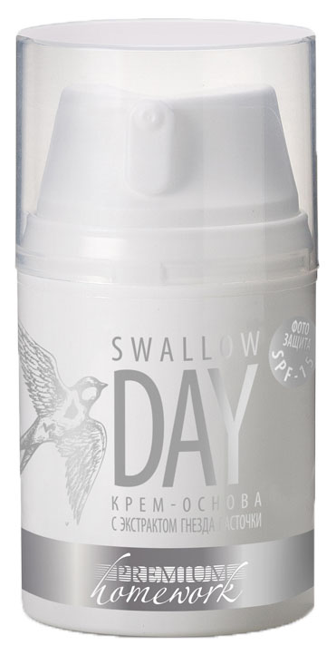 Крем для лица Premium Homework Swallow Day 50 мл пенка для умывания premium homework swallow ambrosia 170 мл