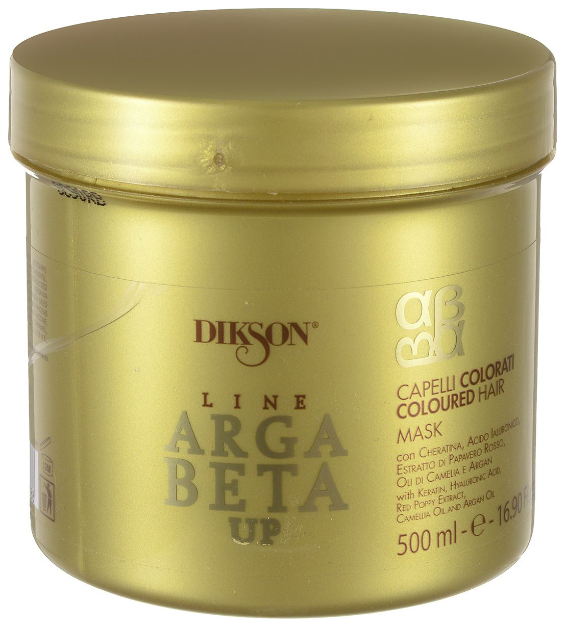 

Маска для волос Dikson Argabeta Up Capelli Colorati 500 мл, Argabeta Up Capelli Colorati