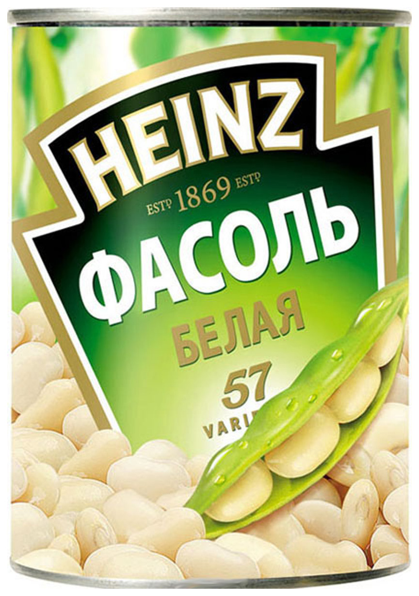 фото Фасоль heinz белая в собственном соку 400 г