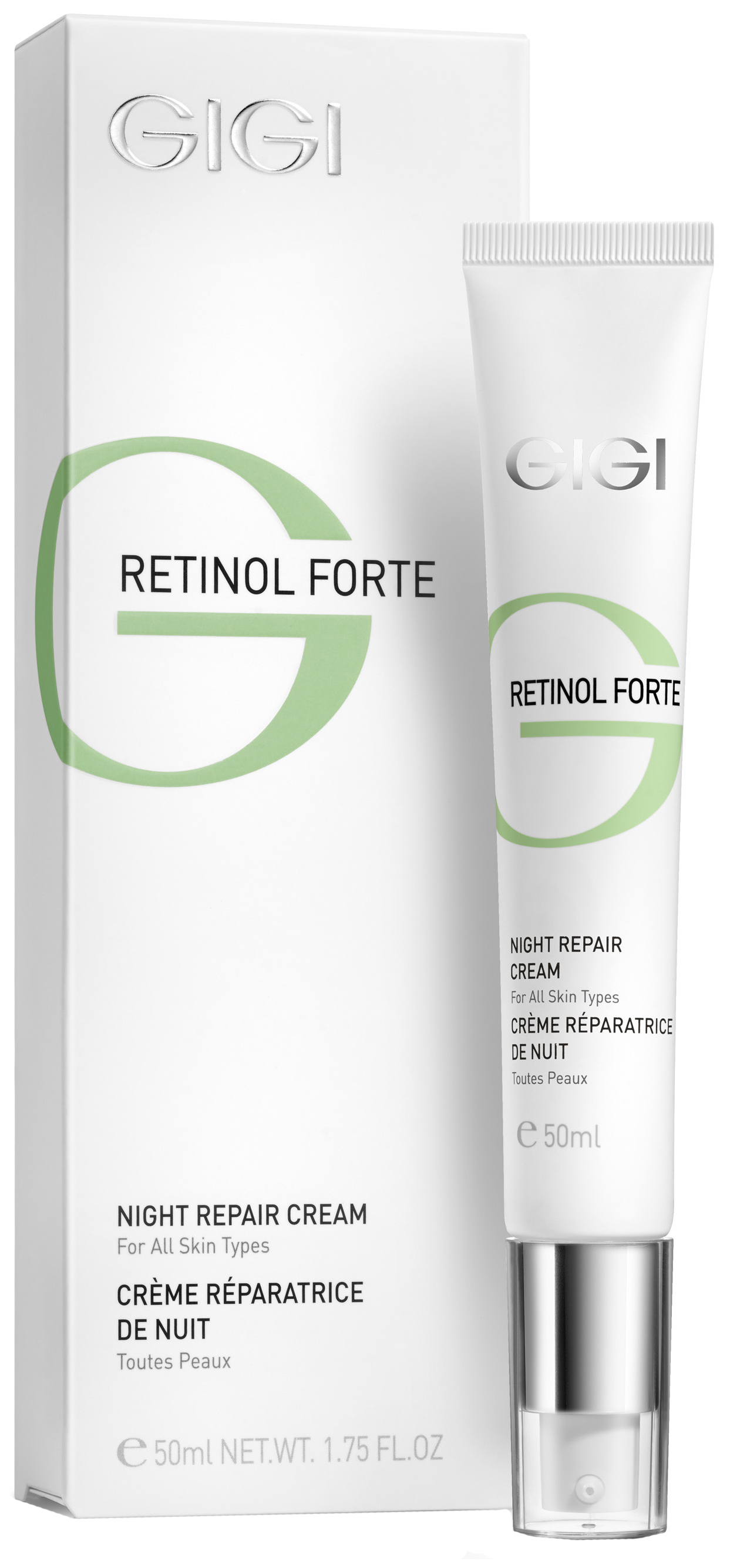 

Крем для лица GIGI Retinol Forte Отбеливающий 50 мл, Retinol Forte Отбеливающий крем 50 мл