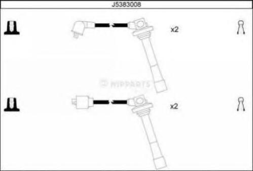 

Комплект высоковольтных проводов NippartsJ5383008