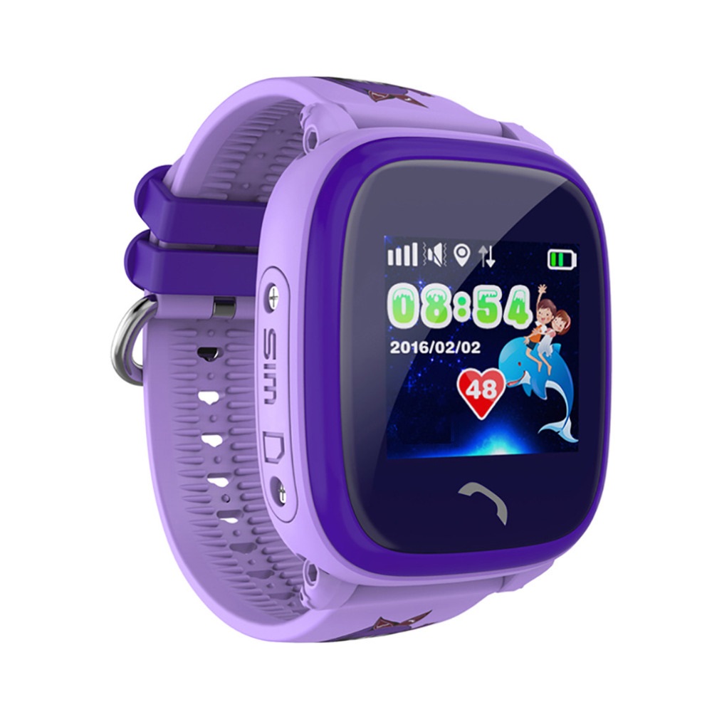 фото Детские смарт-часы smart baby watch df25g purple/purple