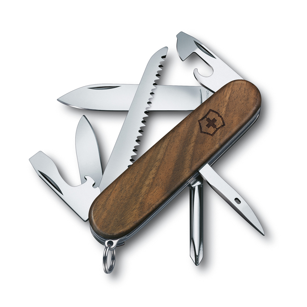 

Мультитул Victorinox Hiker, коричневый, 11 опций, Hiker