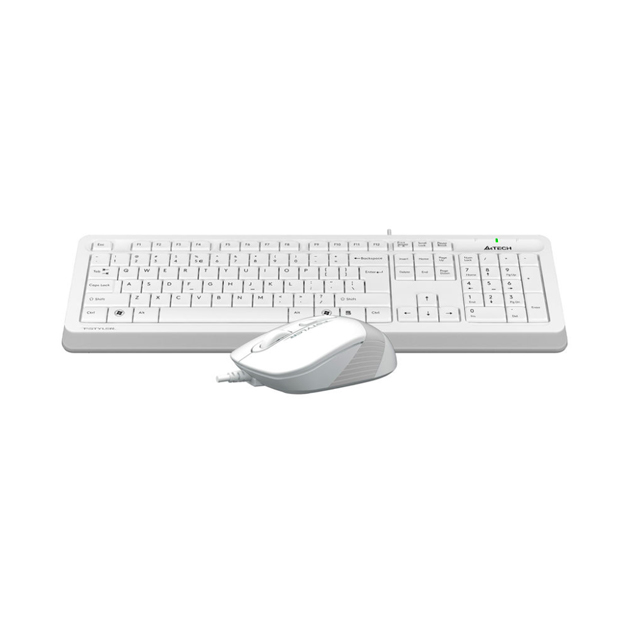 Комплект A4Tech F1010 White/Grey