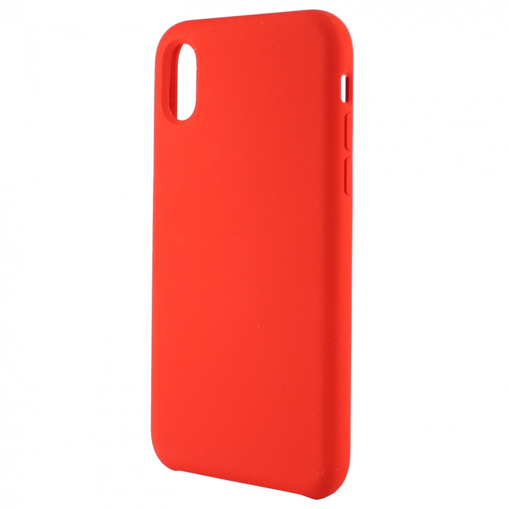 фото Чехол tfn для apple iphone xs rubber e5 red