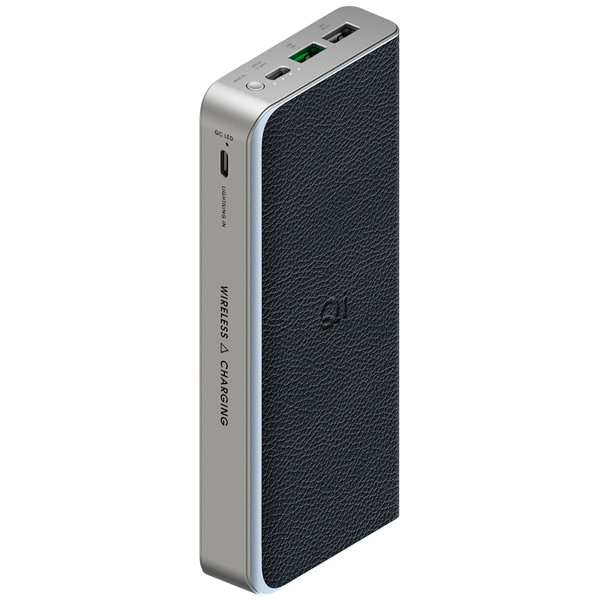 

Внешний аккумулятор InterStep PB20Qi 20000mAh Black, PB20Qi 20000mAh 10W TypeC+8pin