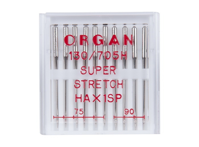 

Иглы Organ супер стрейч 10/75-90, 10/75-90