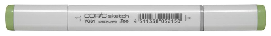 

Маркер Copic Sketch YG61 бледный зеленый мох зеленый