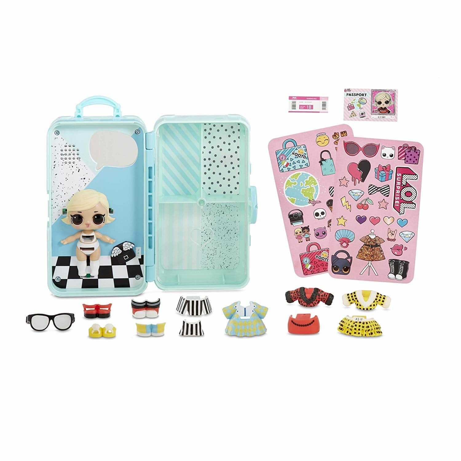 фото Предметы для игры l.o.l. surprise style suitcase - чемодан стилиста с as if baby 560401 l.o.l. surprise!