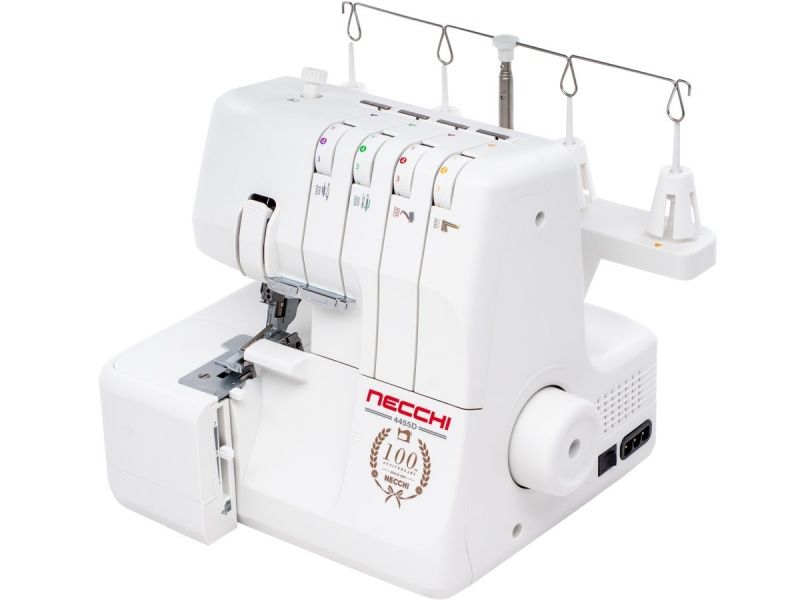 Оверлок Necchi 4455D лапка для швейной машинки для обрезки края оверлок