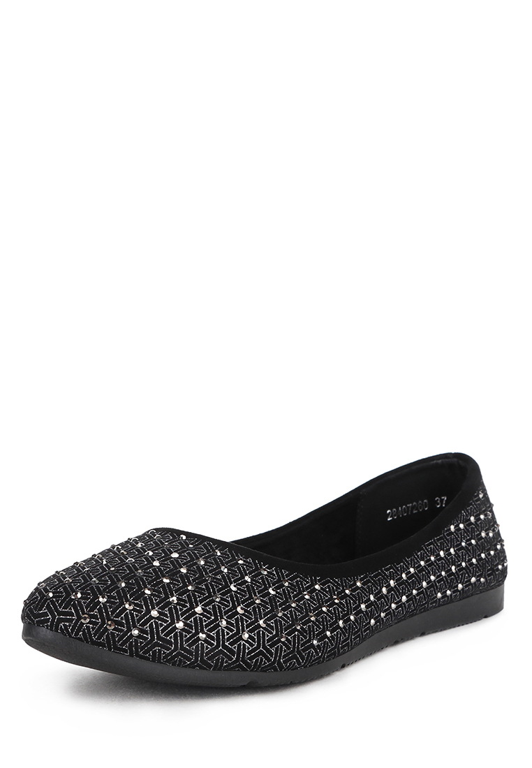 

Балетки женские T.Taccardi 28407260 черные 41 RU, Черный, 28407260