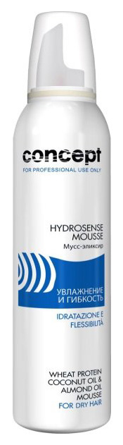 фото Мусс для волос concept salon total hydrosense mousse 200 мл