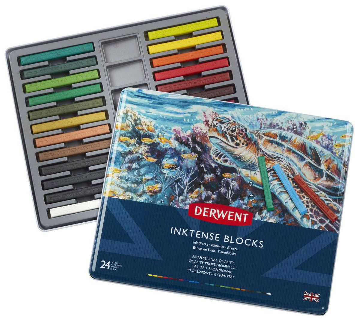 

Карандаши цветные Derwent Inktense 2300443 24 шт