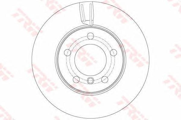 

Тормозной диск TRW/Lucas DF6136