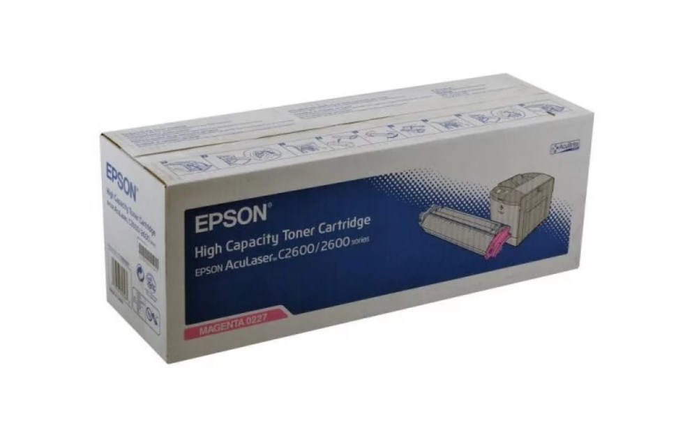 

Картридж для лазерного принтера Epson C13S050227, пурпурный, оригинал, C13S050227