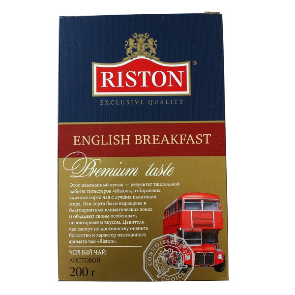 Чай Riston английский завтрак черный байховый цейлонский 200 г
