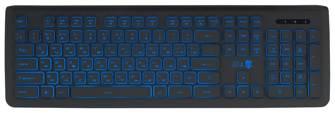 

Клавиатура Jet.A SlimLine K20 LED Black, SlimLine K20 LED