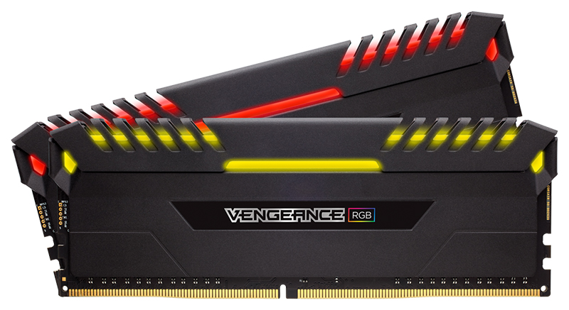 

Оперативная память Corsair VENGEANCE RGB CMR16GX4M2C3466C16, VENGEANCE RGB