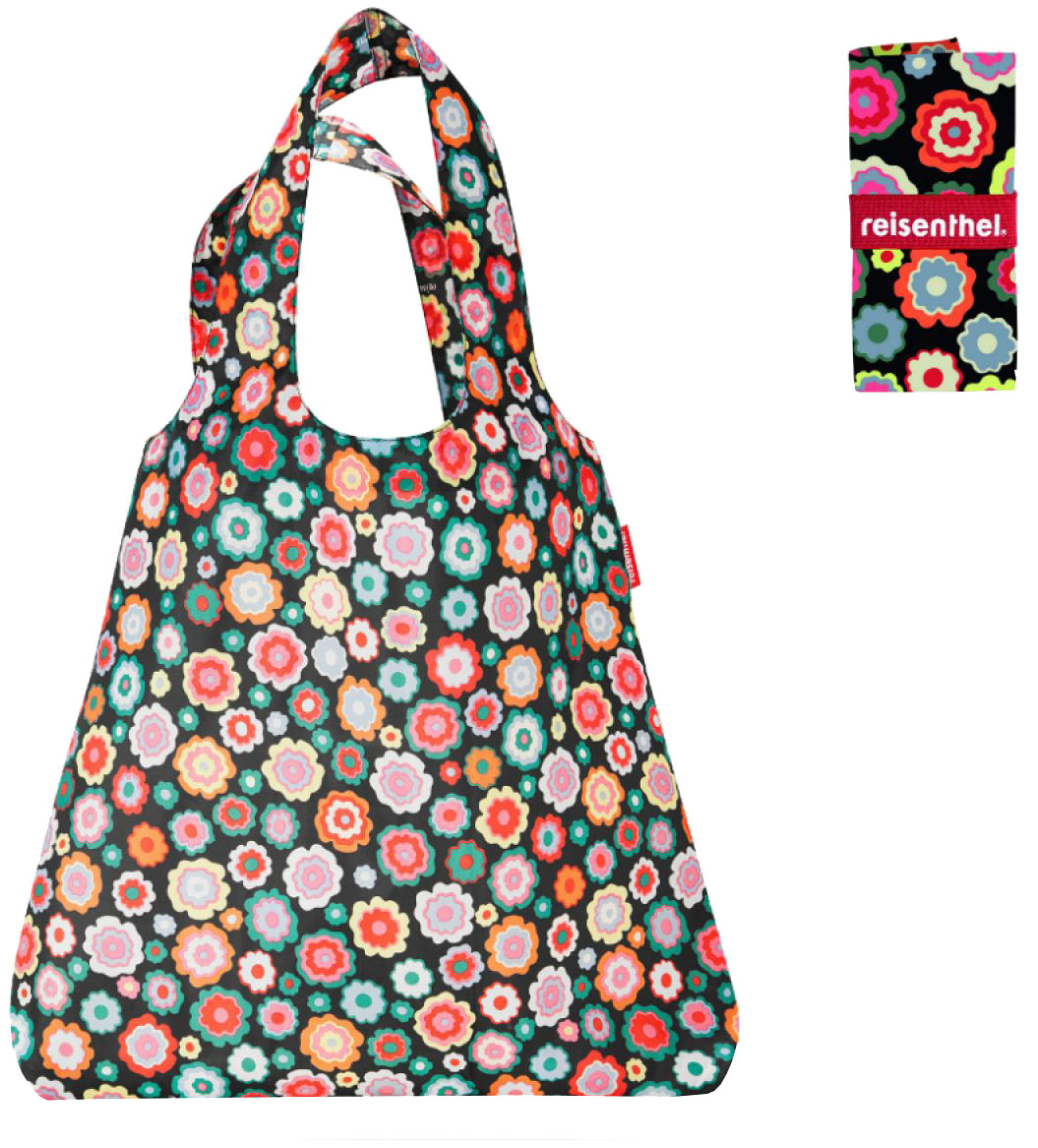 фото Сумка хозяйственная reisenthel mini maxi shopper happy flowers at7048