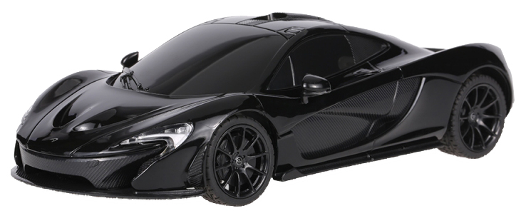 Радиоуправляемая машинка Rastar McLaren P1 черная 75110B 1 24 mclaren 765lt supercar alloy diecasts