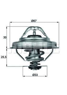 фото Термостат mahle/knecht tx2892d