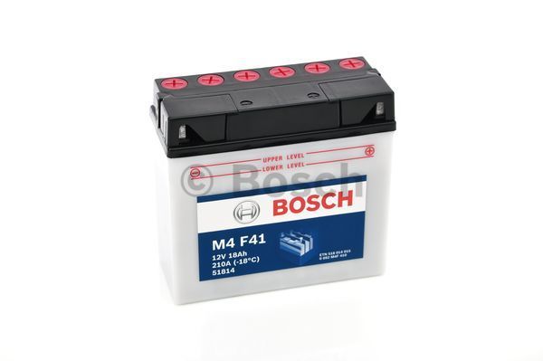 фото Аккумулятор автомобильный bosch 0 092 m4f 410 18 ач