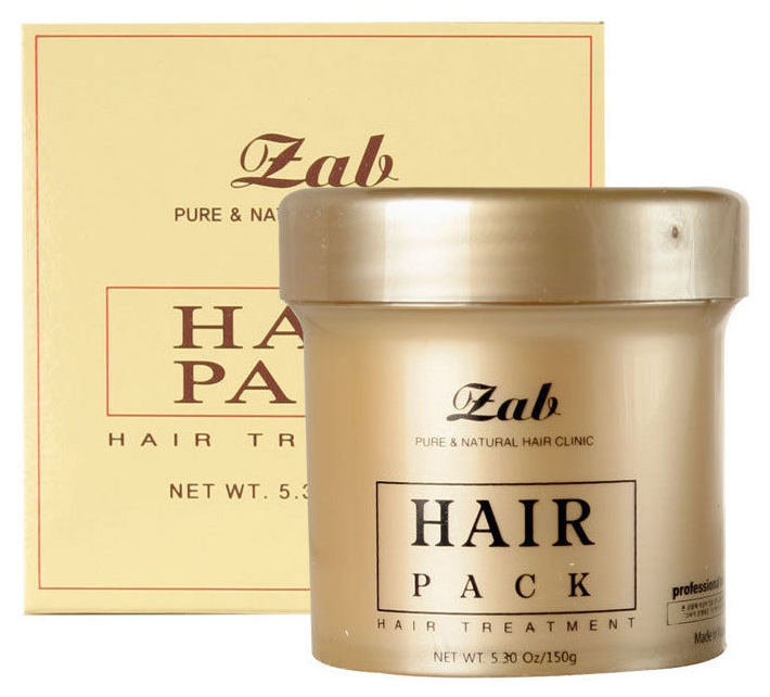Маска для волос ZAB Hair Pack Treatment 150 мл шампунь и маска shary против выпадения волос с кофеином 500 мл