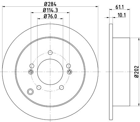 фото Тормозной диск nisshinbo nd6038k