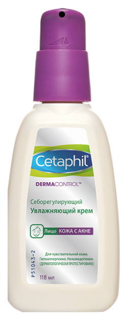 фото Крем для лица сетафил dermacontrol себорегулирующий 118 мл cetaphil