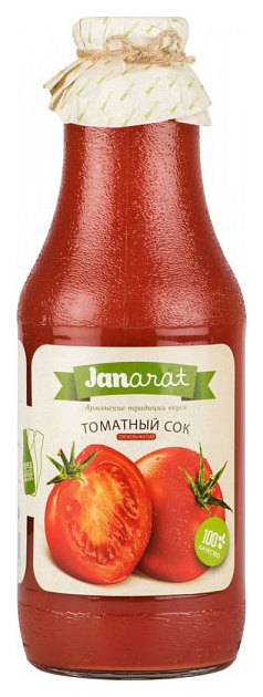 

Сок свежевыжатый Janarat томат 1 л, Janarat томат