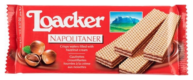 Вафли Loacker napolitaner 90 г