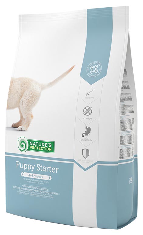 

Сухой корм для щенков Nature’s Protection Puppy Starter, все породы, птица, 0,5кг, Puppy Starter