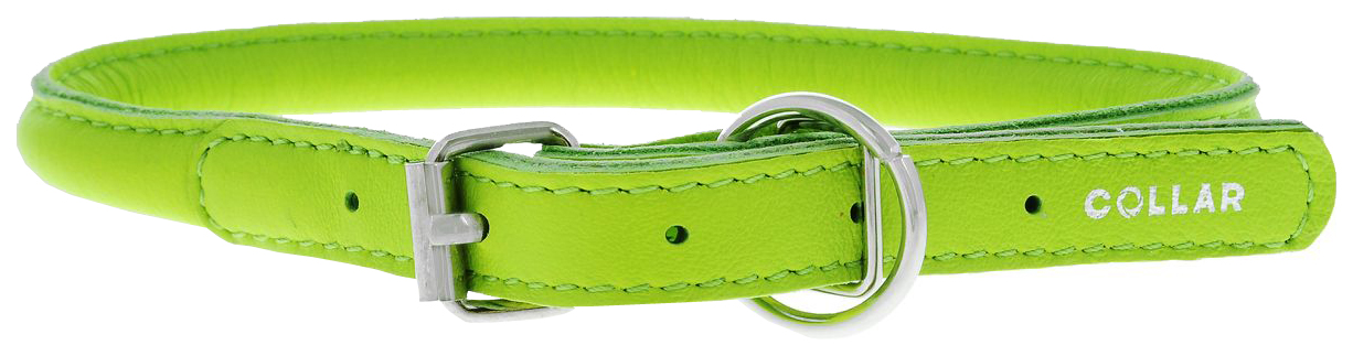 Ошейник для собак Collar Glamour круглый для длинношерстных зеленый CG-35055