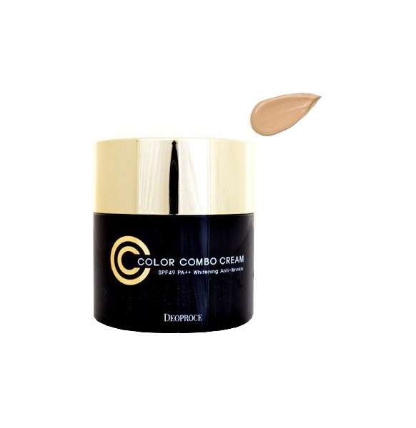 

СС средство Deoproce Color Combo CC Cream 21 Natural Beige 40 г