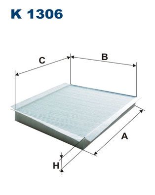 фото Фильтр воздушный салона filtron k1306