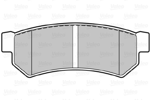 

Тормозные колодки Valeo дисковые 301343