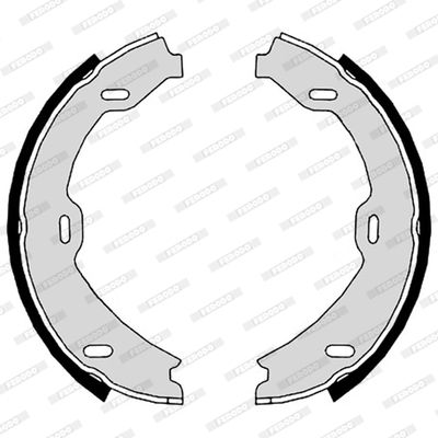 

Тормозные колодки дисковые FERODO FSB647