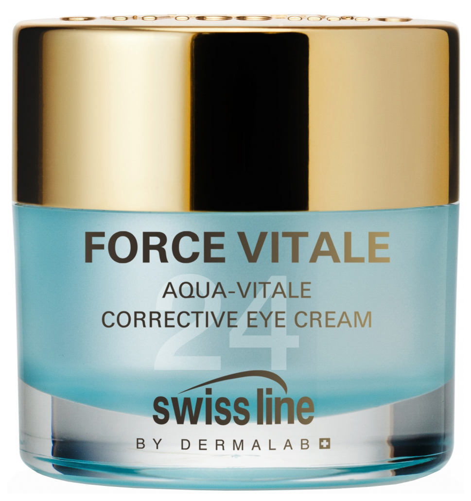 Крем для глаз Swiss Line Force Vitale Aqua-Vitale Corrective Eye Cream 15 мл holy land крем для век корректирующий против отечности и кругов под глазами dermalight dark circle corrective eye cream 15 мл