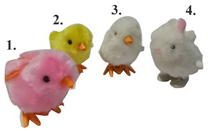 

Развивающая игрушка Junfa Toys Цыпленок заводной 4 цвета JC1213-2